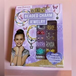 New Mine 2 Design DIY Beaded Charm Jewelry Kit Kids Crafts